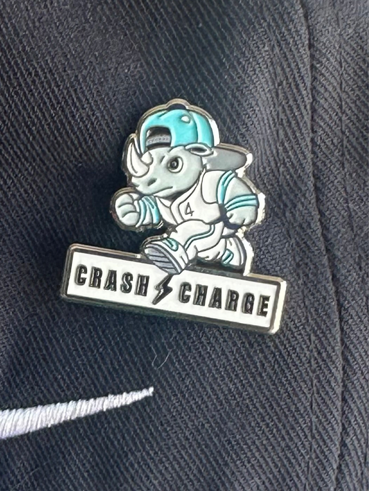 Crash Charge Trading Pin- CHAMP the rhino