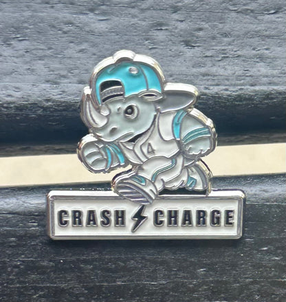 Crash Charge Trading Pin- CHAMP the rhino