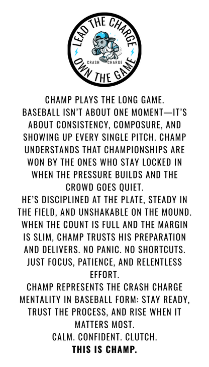 CHAMP- ADULT PERFORMANCE CRASH TEE