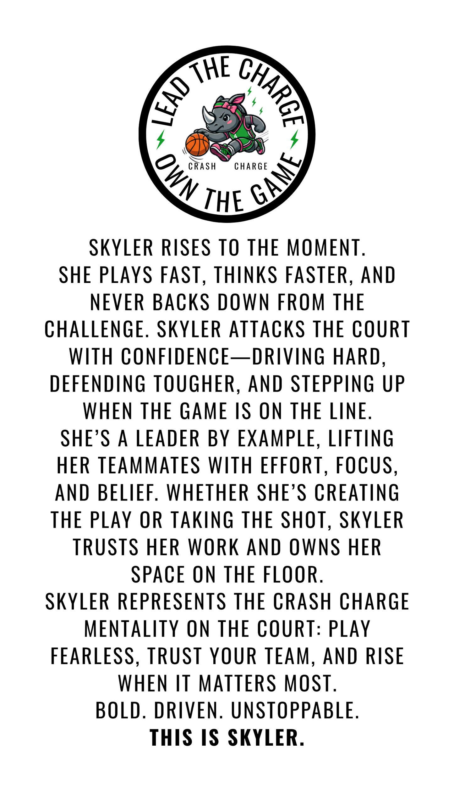 SKYLER- ADULT PERFORMANCE TEE