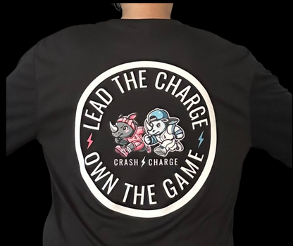 LONG SLEEVE ADULT CRASH PERFORMANCE- BLACK RHINO